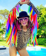 Load image into Gallery viewer, Leopard Body - Rainbow Wings