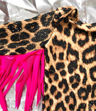 Load image into Gallery viewer, Leopard Leotard - Rainbow Wings