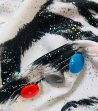 Load image into Gallery viewer, Sky Blue Romper with Rainbow wings