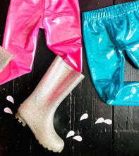Load image into Gallery viewer, Slushy Leggings..Blue, Pink, Gold