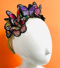 Load image into Gallery viewer, Butterfly Crown -Alice band. Adults and Childrens.
