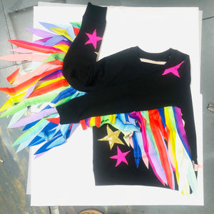 Childrens ‘ANNA’ Sweatshirt with Wings and Stars - ‘The Anna’