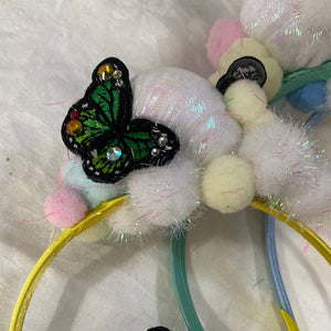 Butterfly and cloud headband
