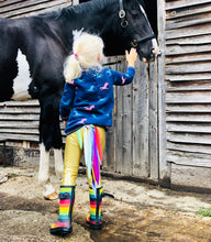 Load image into Gallery viewer, Unicorn Leggings with Rainbow Tail
