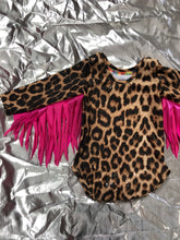 Load image into Gallery viewer, Sky Blue Romper with Rainbow wings
