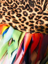 Load image into Gallery viewer, Leopard Leotard - Rainbow Wings
