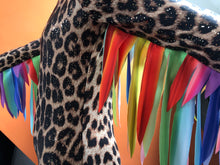 Load image into Gallery viewer, Leopard Leotard - Rainbow Wings
