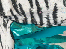 Load image into Gallery viewer, Sky Blue Romper with Rainbow wings
