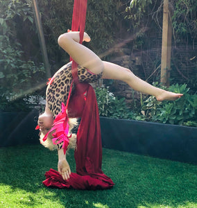Leopard Leotard - Rainbow Wings