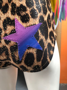 Leopard Leotard - Rainbow Wings