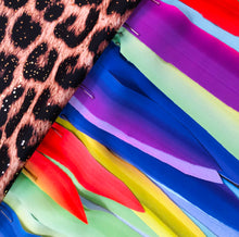 Load image into Gallery viewer, Leopard Leotard - Rainbow Wings

