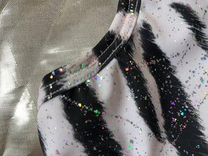 Sky Blue Romper with Rainbow wings