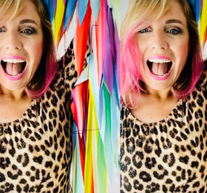 Leopard Body - Rainbow Wings