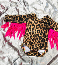 Load image into Gallery viewer, Sky Blue Romper with Rainbow wings

