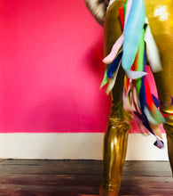 Load image into Gallery viewer, Pink Unicorn Leggings with Rainbow Tail
