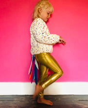 Load image into Gallery viewer, Unicorn Leggings with Rainbow Tail
