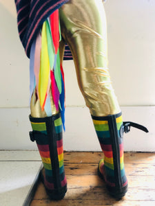 Unicorn Leggings with Rainbow Tail