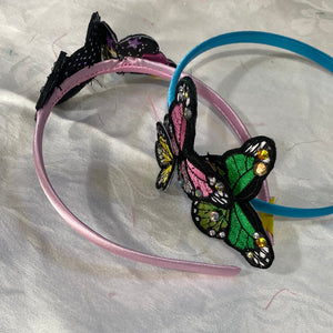 Butterfly crown