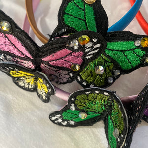 Butterfly crown