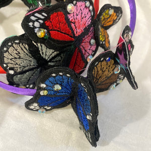 Butterfly crown